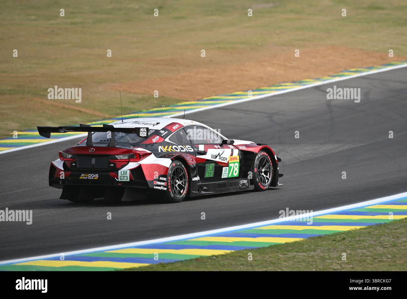 San Paolo, Brasile. 11 luglio 2025. SAN PAOLO, BRASILE - 11 LUGLIO: Durante le prove libere del FIA World Endurance Championship 6 ore di San Paolo 2025 a Autódromo José Carlos Pace l'11 luglio 2025, a San Paolo, Brasile. (Foto di Leandro Bernardes/PxImages) credito: PX Images/Alamy Live News Foto Stock