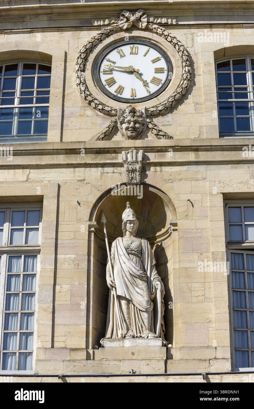 Palazzo medievale Palazzo Ducale di Digione (Palais des Ducs et des Etats de Bourgogne) nel centro storico, Digione, Cote d'Or, Borgogna, Borgogna-Fran Foto Stock