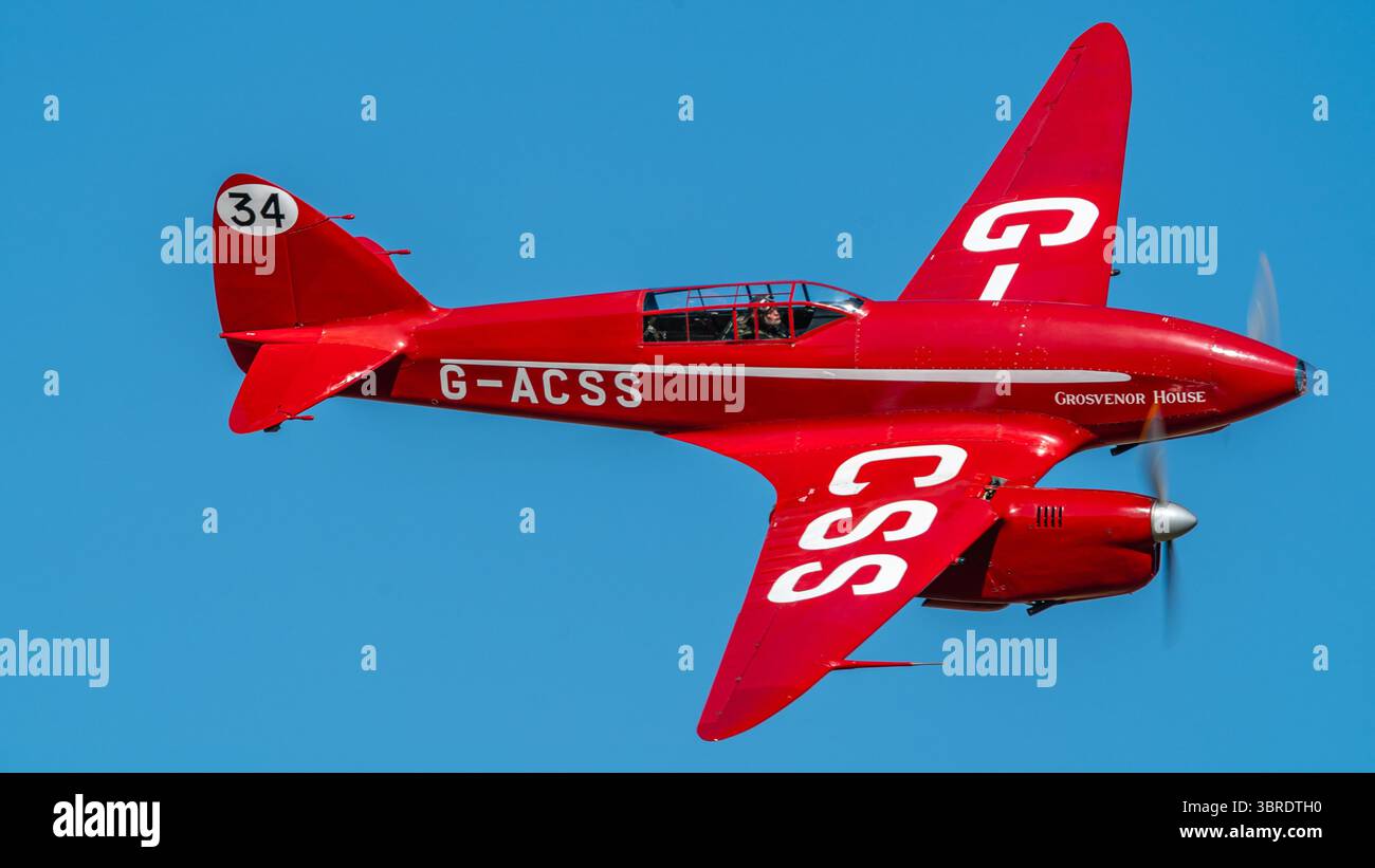 Shuutleworth Festival of Flight 2025 Foto Stock