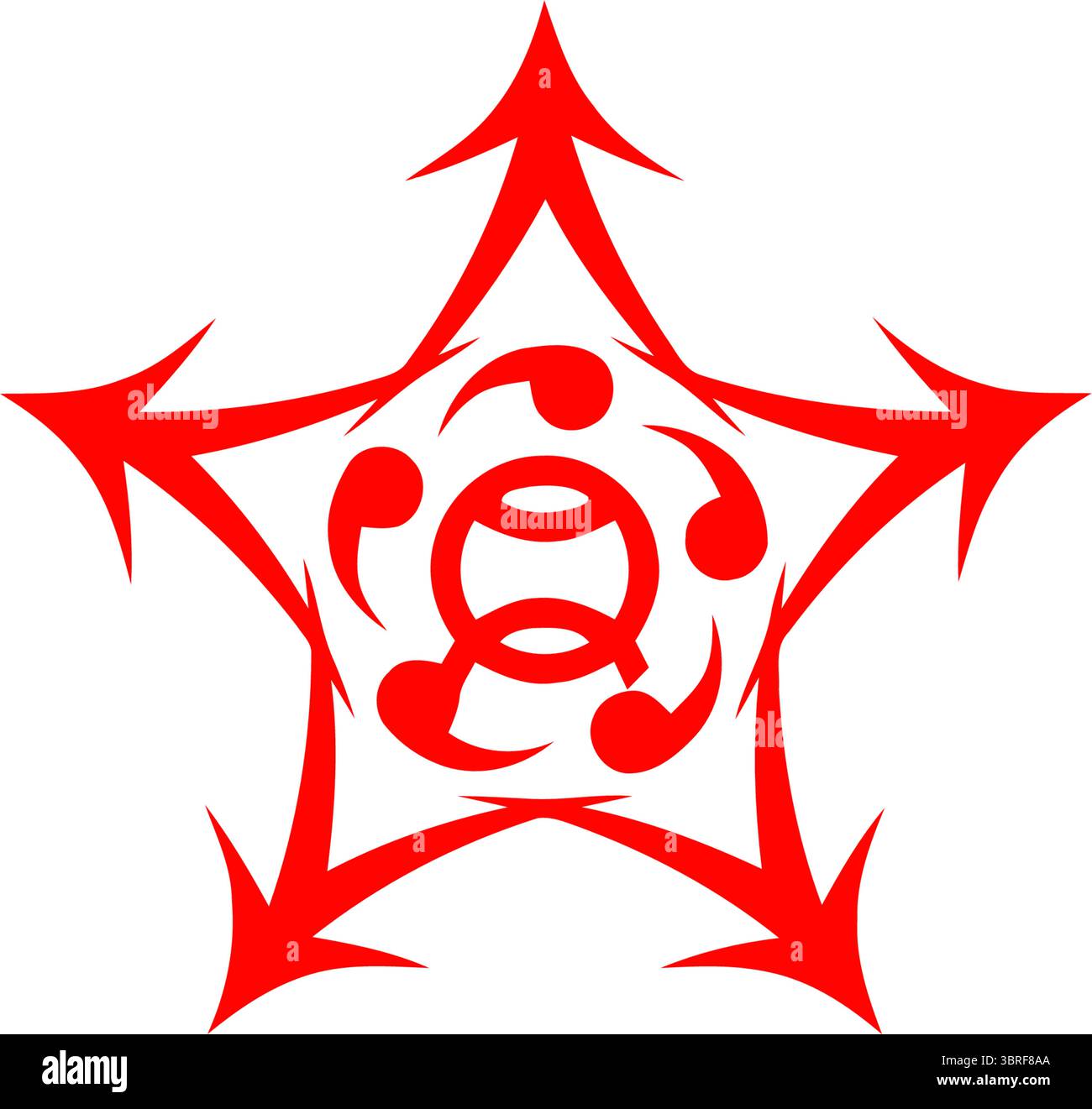 Bandiera di Kaizuka, Osaka, Giappone - bandiera municipale ufficiale con emblema stilizzato della città in bianco su campo viola, a simboleggiare l'unità e il progresso, vettore Illustrazione Vettoriale