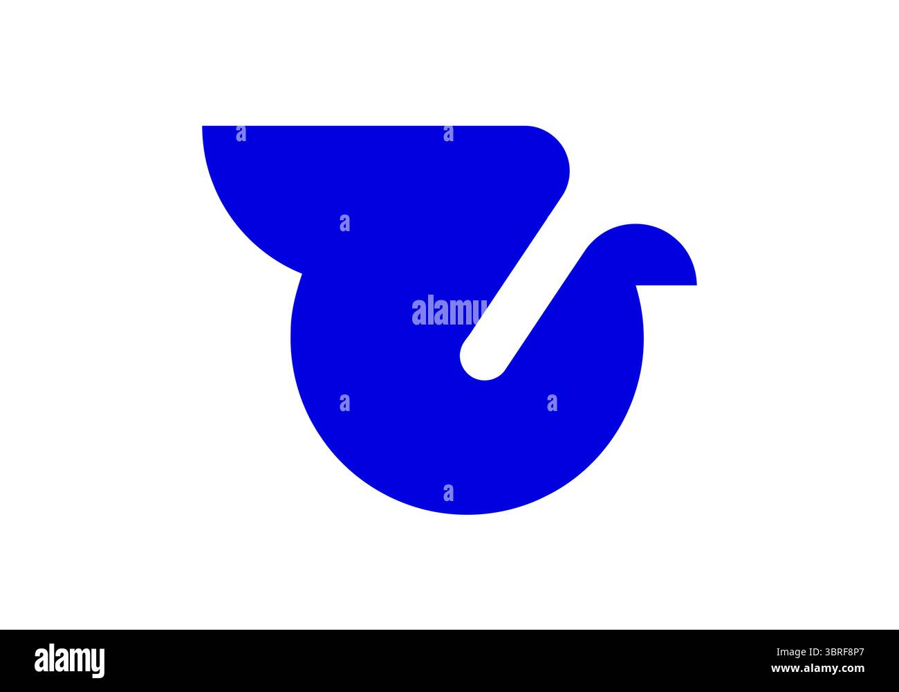 Bandiera di Higashiosaka, Osaka, Giappone - bandiera ufficiale municipale con emblema bianco stilizzato su sfondo verde che simboleggia l'unità della città e la crescita, vettoriale Illustrazione Vettoriale