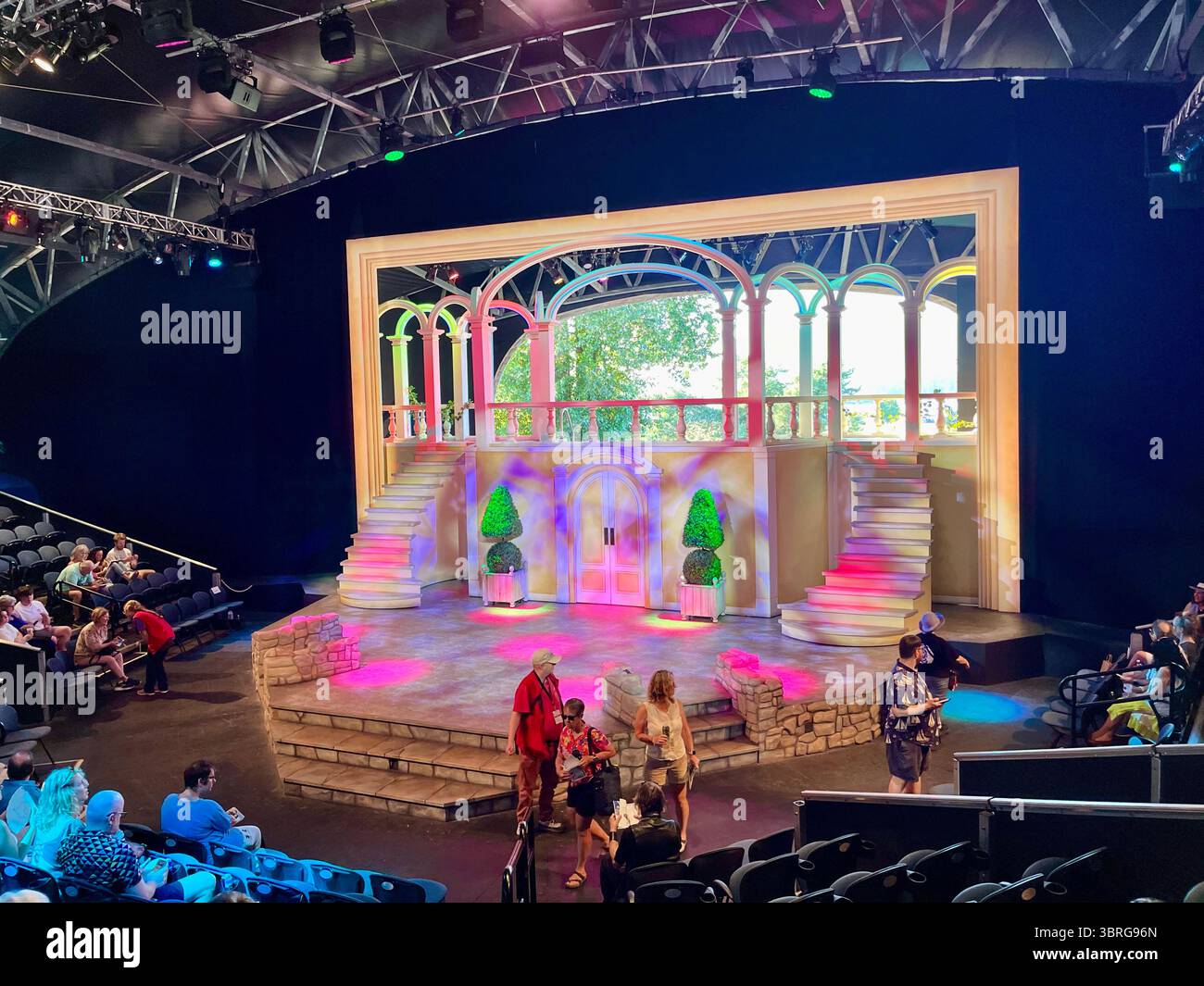 Bard on the Beach, Vancouver, Canada - Immagine stock catturata con smartphone