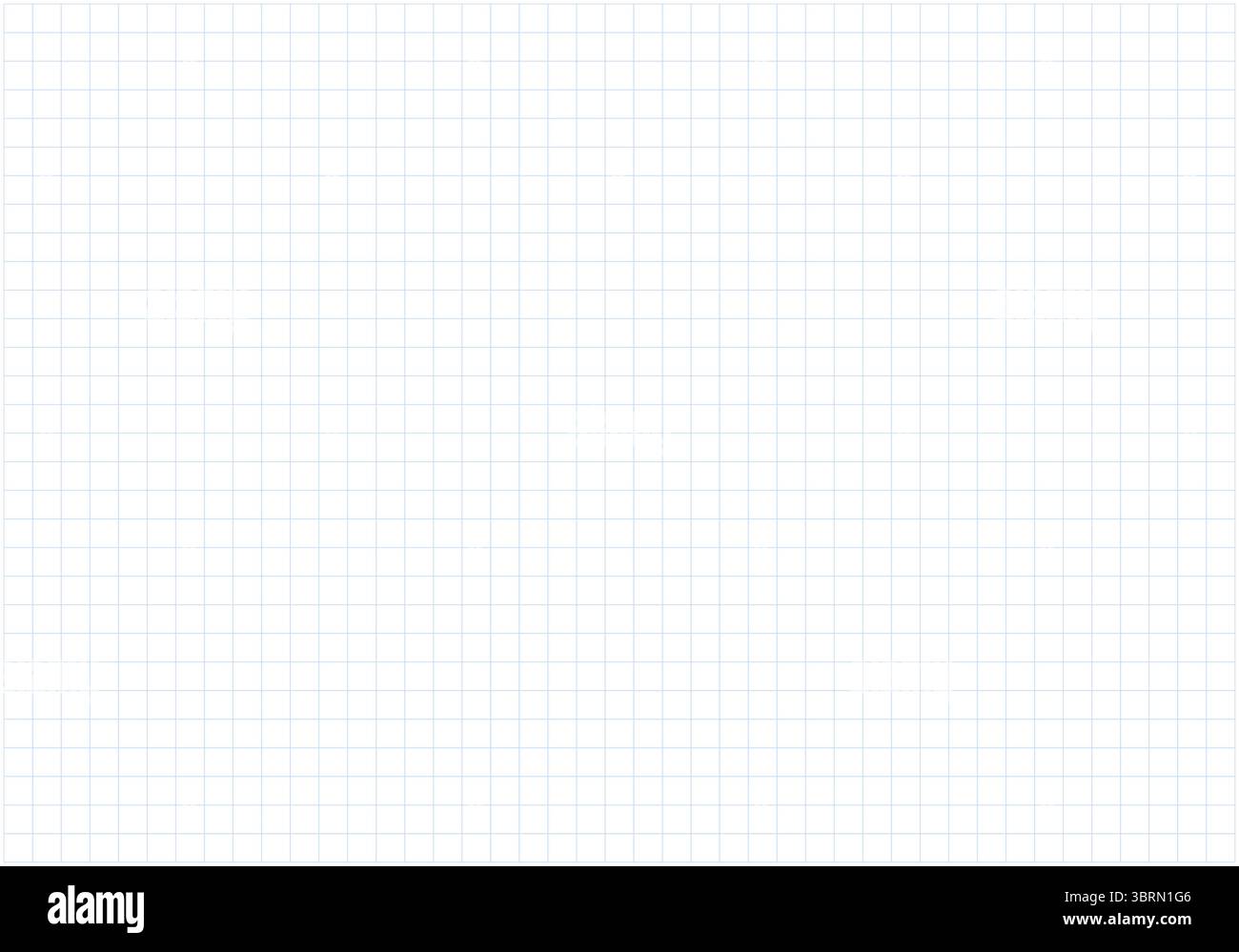 Carta a griglia blu larga quadrata. Pattern matematico senza cuciture. Foglio per notebook vuoto. Modello tipografico per la produzione scolastica. Istruzione Illustrazione Vettoriale