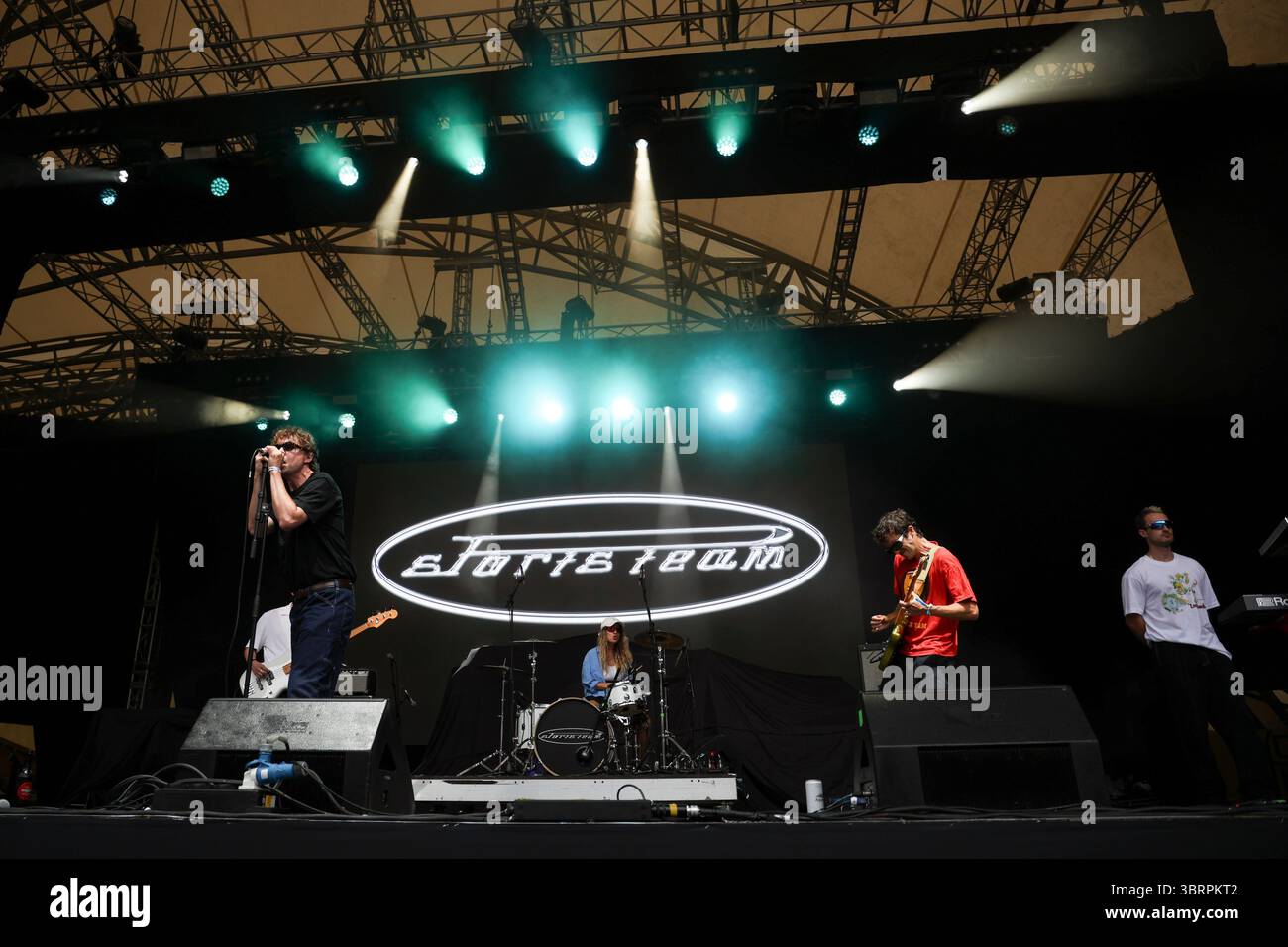 Eden Project, Cornovaglia, Regno Unito. 13 luglio 2025. Le squadre sportive si esibiscono all'Eden Sessions, Eden Project, Cornovaglia, 13 luglio 2025. Crediti : Jill o'Donnell/Alamy Live News Foto Stock