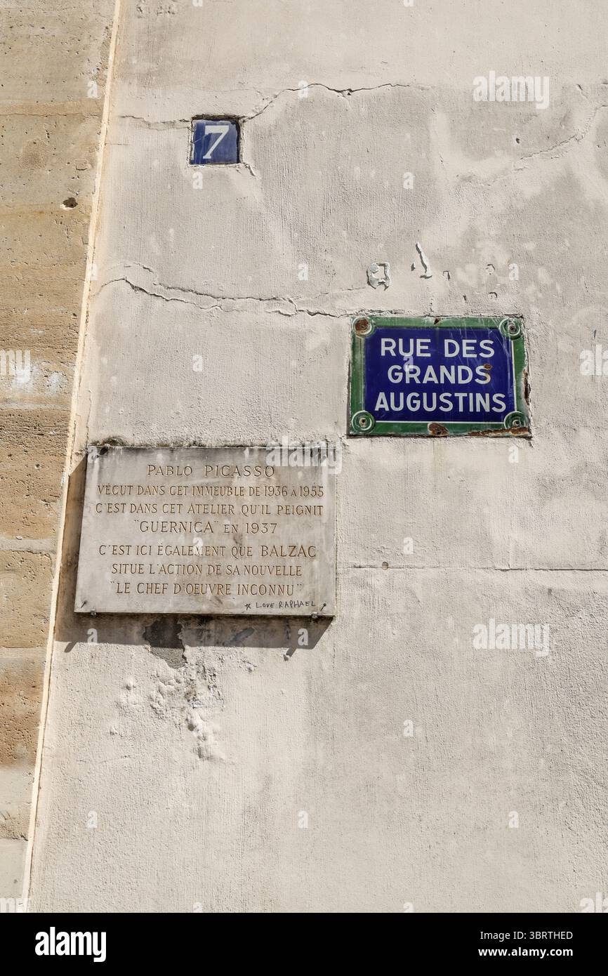 QUARTIERE LATINO DI PARIGI Foto Stock
