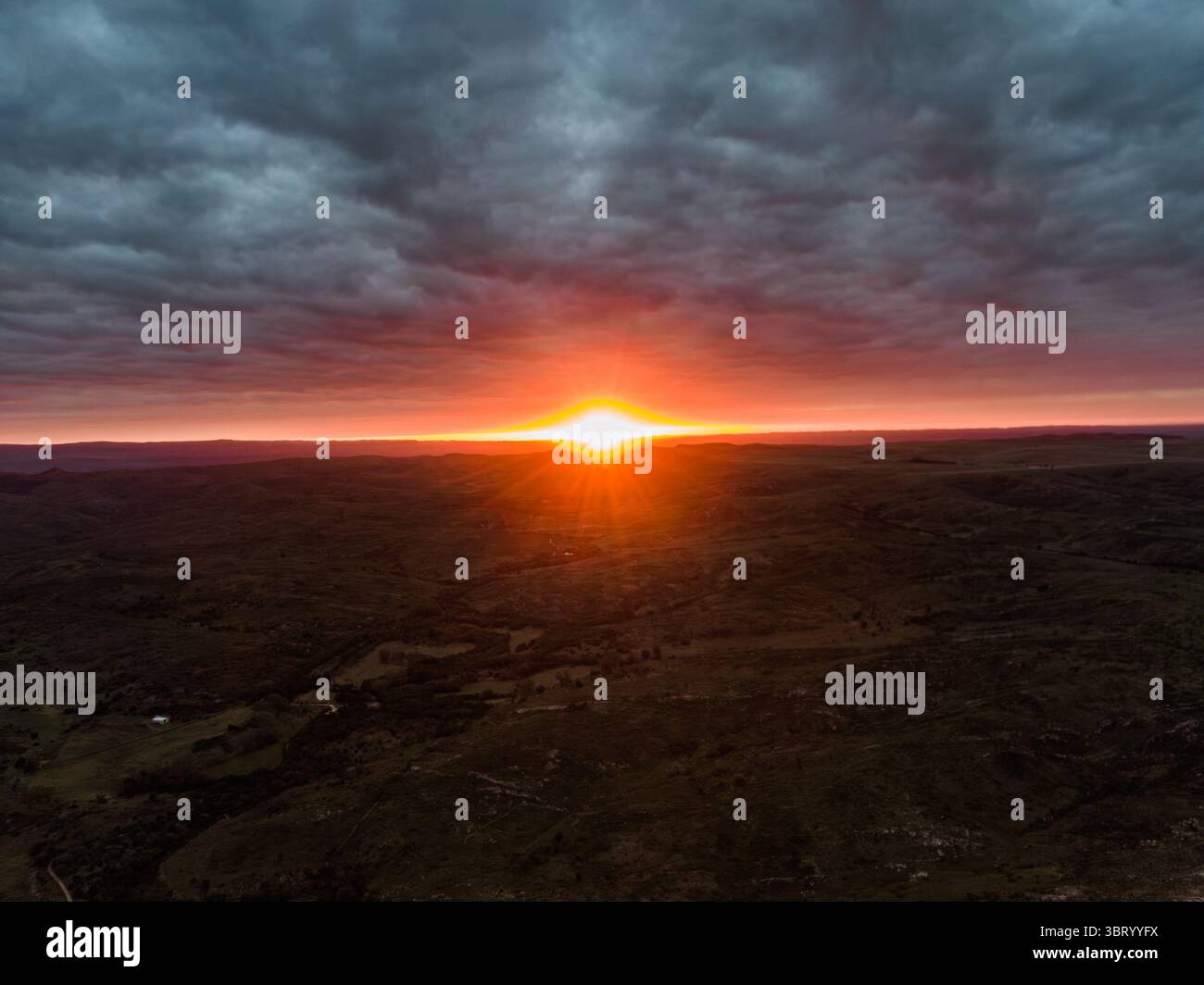 tramonto Foto Stock