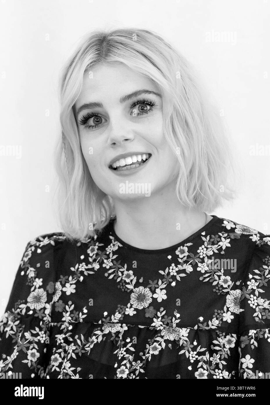 11 giugno 2019, Santa Barbara, California, USA: LUCY BOYNTON promuove la serie TV "The Political" a Santa Barbara. (Immagine di credito: © Armando Gallo/ZUMA Studio) Foto Stock