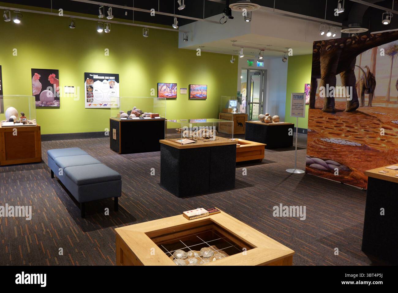 Manhattan, Kansas - 6 luglio 2025: Flint Hills Discovery Center Interactive Museum a Manhattan, Kansas Foto Stock
