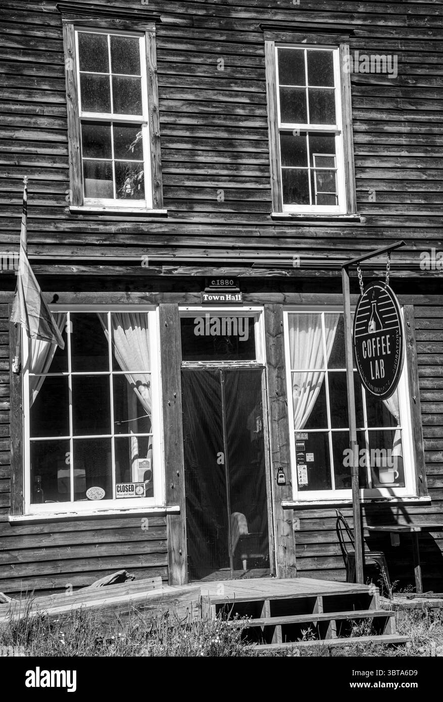 Rocky Mountain Biological Laboratory con centro visitatori e caffetteria situato a Gothic, Colorado. Foto Stock