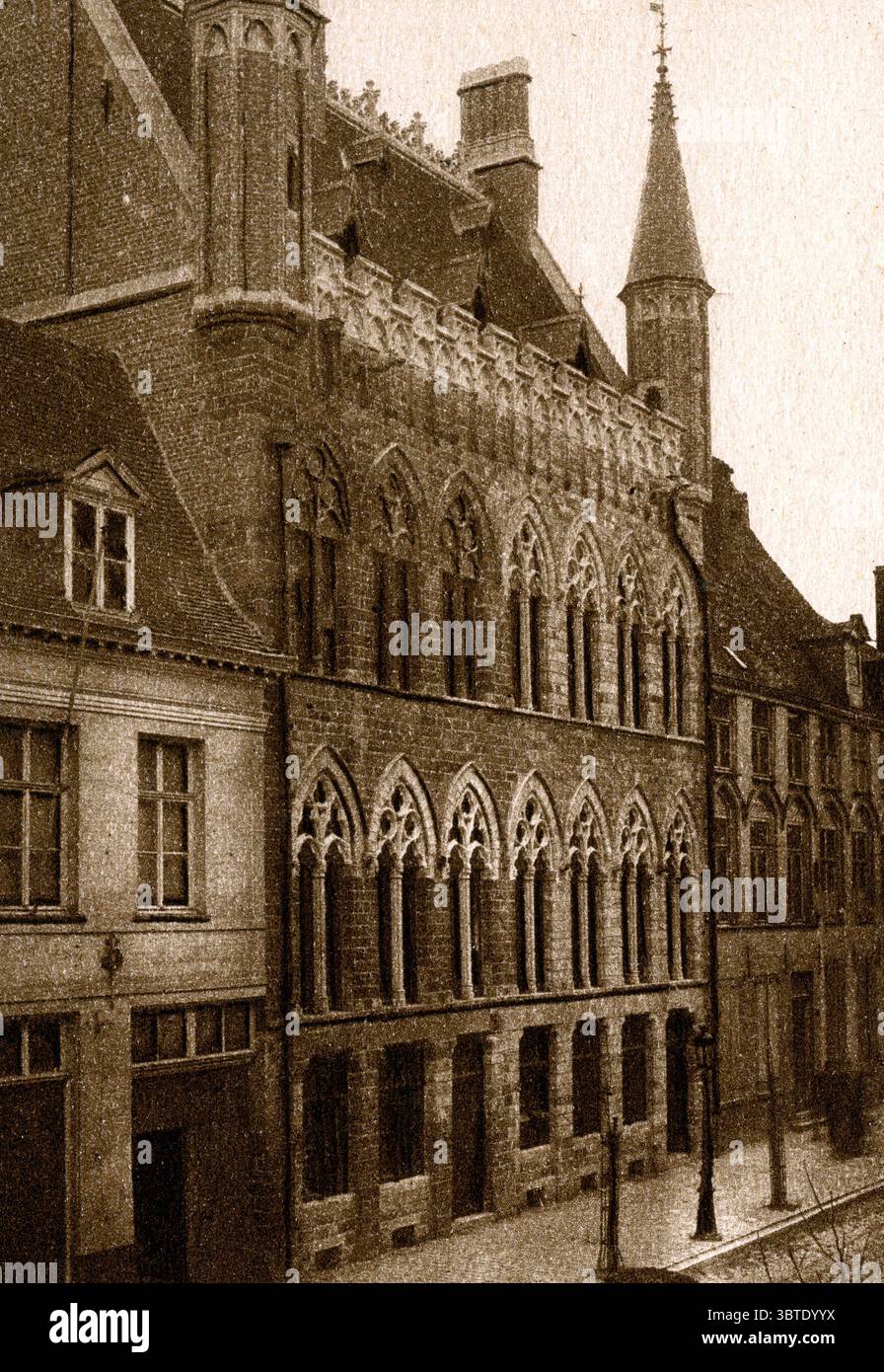 L'ufficio postale di Ypres Foto Stock
