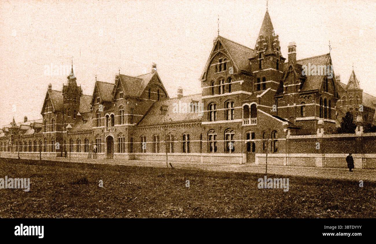 I Sacri cuori Almshouses Foto Stock