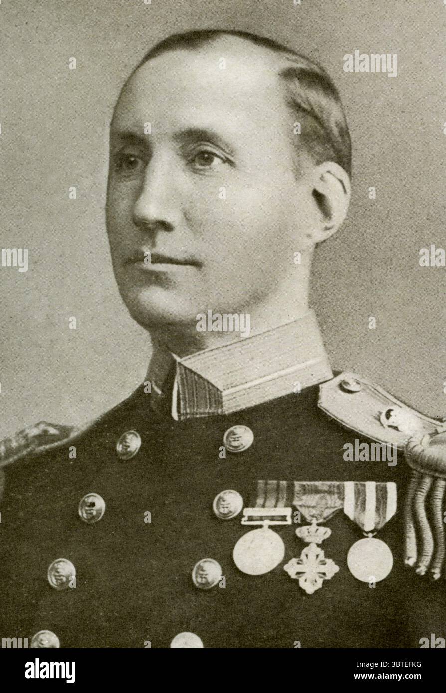Comandante Sir Charles Rodney Blane, della HMS Queen Mary, ucciso nella battaglia dello Jutland il 31 maggio 1916 Foto Stock