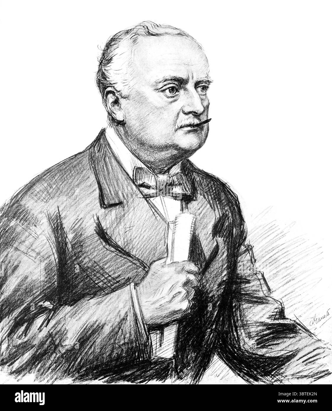 John Edward Redmond (1856-1918), politico irlandese, successore di Parnell come leader del Partito nazionalista 1890-1916. Le elezioni del 1910 lo videro mantenere l'equilibrio di potere nella camera dei comuni, e si assicurò l'introduzione di un Home Rule Bill, che fu contrastato dal protestante Ulster. Redmond sostenne la causa britannica allo scoppio della prima guerra mondiale, e il disegno di legge fu approvato anche se la sua operazione fu sospesa fino alla fine della guerra La crescita del partito nazionalista Sinn Fein (l'ala politica dell'esercito repubblicano irlandese) e la rivolta di Pasqua del 1916 pose fine alle sue speranze e al suo potere. PI Foto Stock