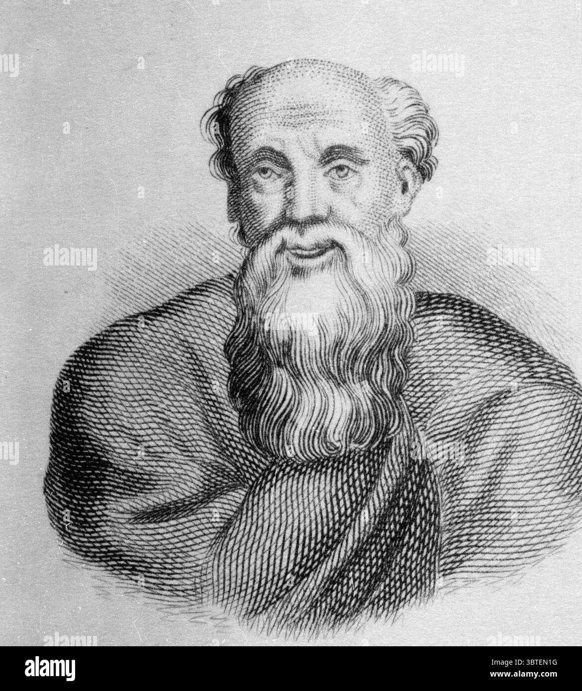 Democritus filosofo. 20 febbraio 1991 Foto Stock