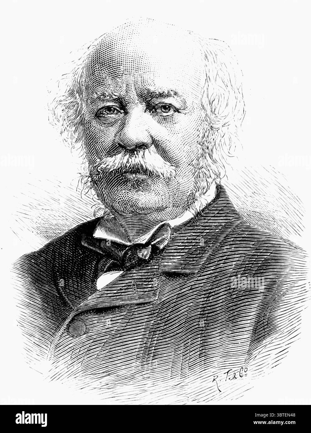 Sir Henry Rawlinson Major-Gen. Sir Henry Creswicke Rawlinson, i baronetto (5 aprile 1810 – 5 marzo 1895), è stato un politico e orientalista britannico, talvolta descritto come il padre dell'Assiriologia. Foto Stock