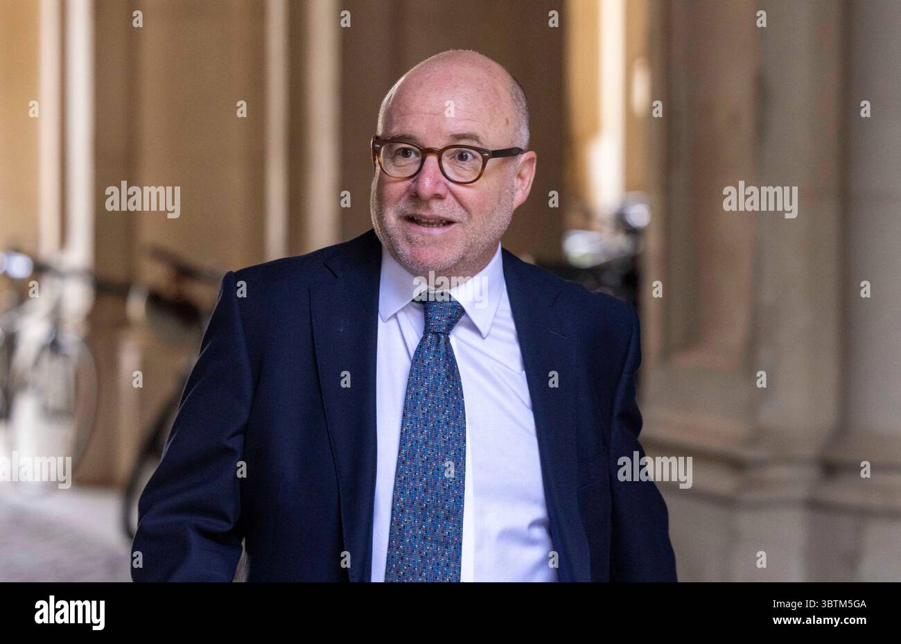 Londra, Regno Unito. 15 luglio 2025. Lord Hermer, procuratore generale, a Downing Street per la riunione settimanale del Gabinetto. Crediti: Mark Thomas/Alamy Live News Foto Stock