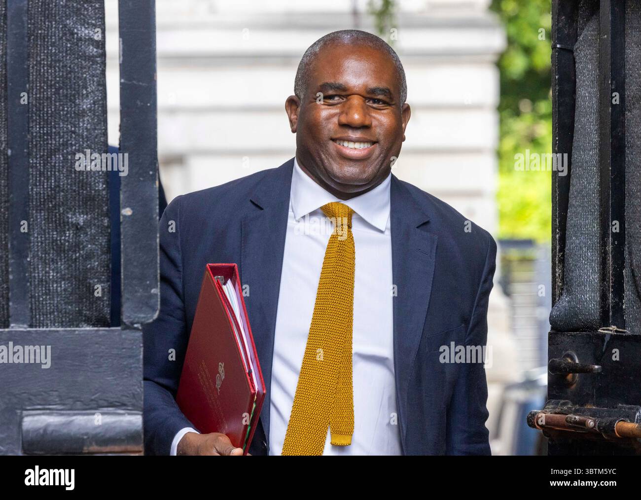Londra, Regno Unito. 15 luglio 2025. David Lammy, Ministro degli Esteri, a Downing Street per la riunione settimanale del Gabinetto. Crediti: Mark Thomas/Alamy Live News Foto Stock