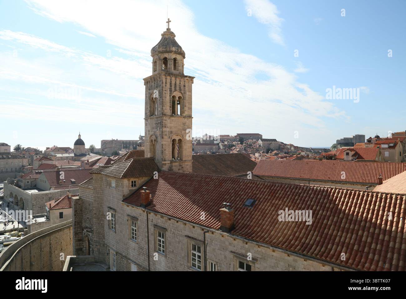 Chiesa e il monastero francescano di Dubrovnik, Croazia Foto Stock
