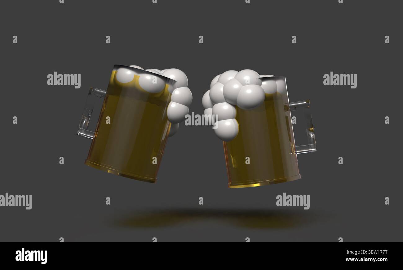 birra bevande alcoliche birra festival bevande birreria bicchiere tazza lager festa pub festival schiuma rinfresco ora birra tedesca happy hour oktoberf Foto Stock