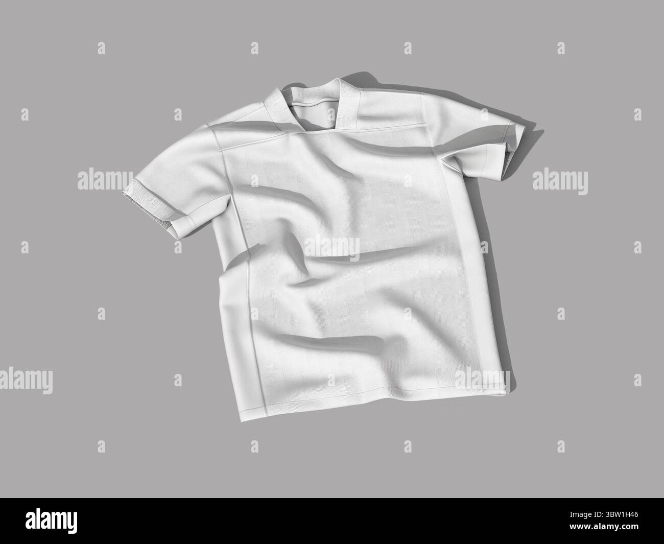 Costume in Jersey Mockup 3D Rendering Sport Appparel Foto Stock