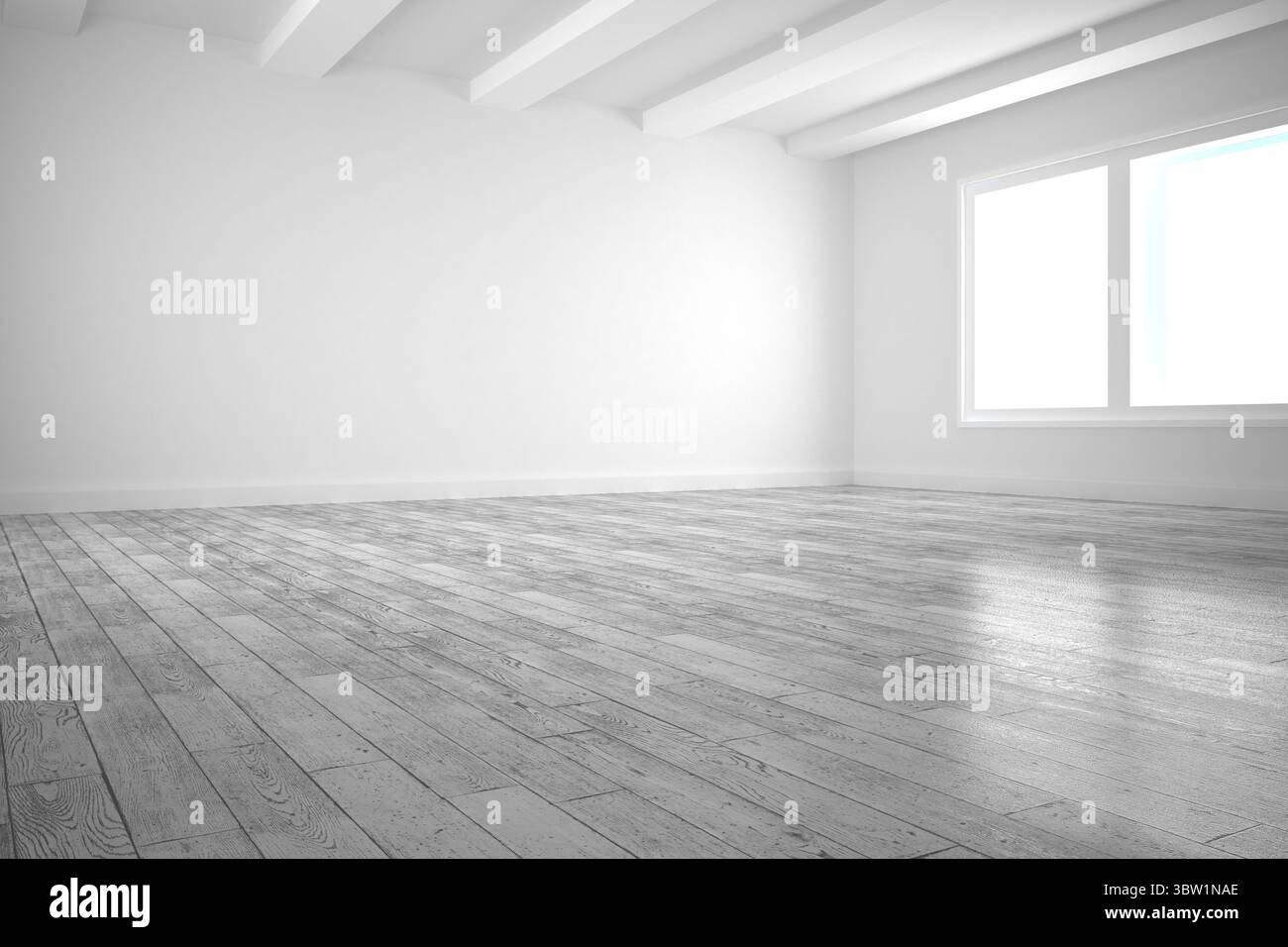 White camera grande con windows Foto Stock