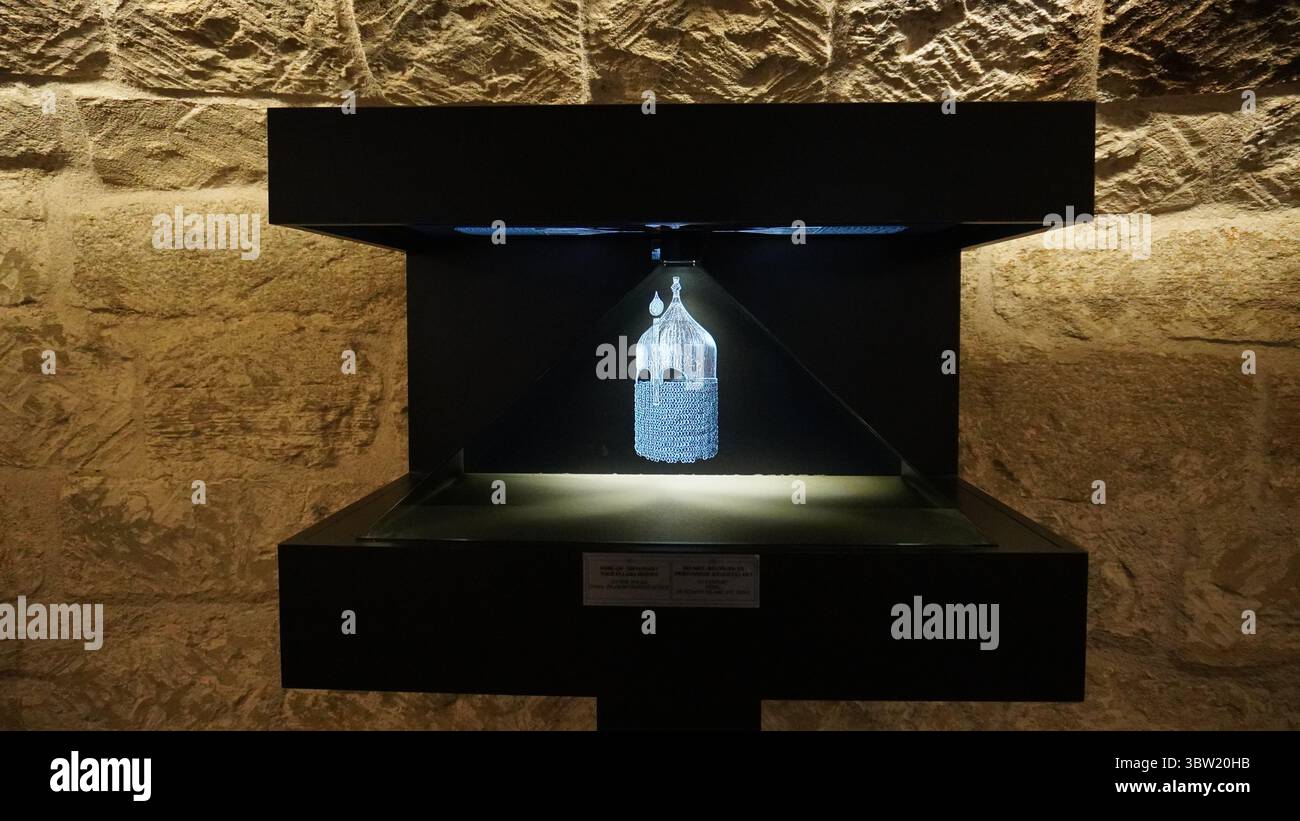 All'interno della Maiden Tower. Baku, Azerbaigian. Foto Stock