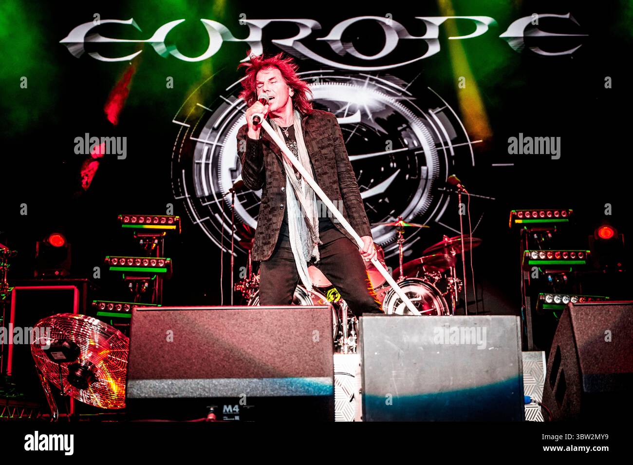 Band Europe dal vivo al Bologna Sequoie Music Park 2025 Foto Stock