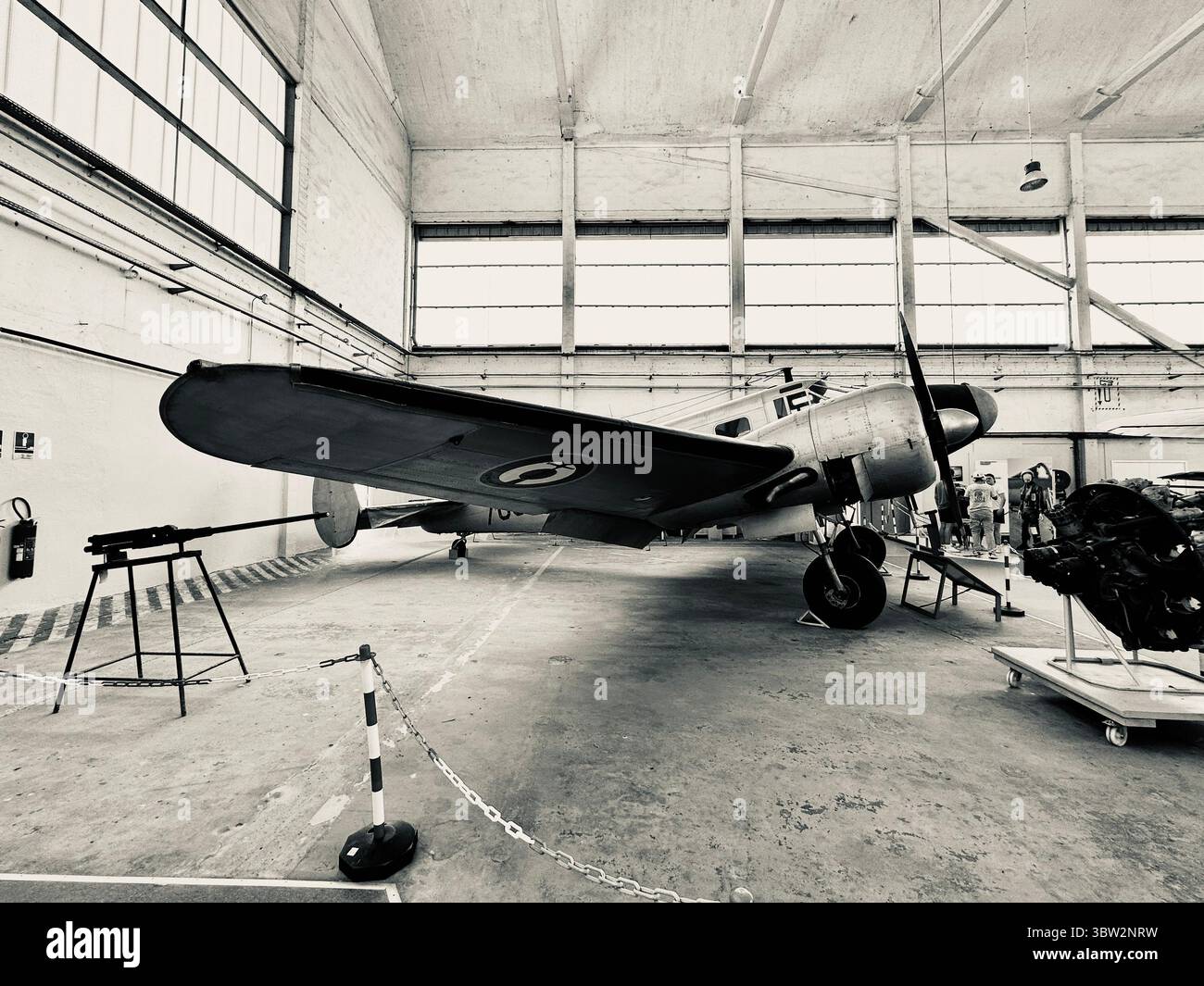 Morane-Saulnier MS.406 Fighter – Rochefort Aeronautics Museum, Francia Foto Stock