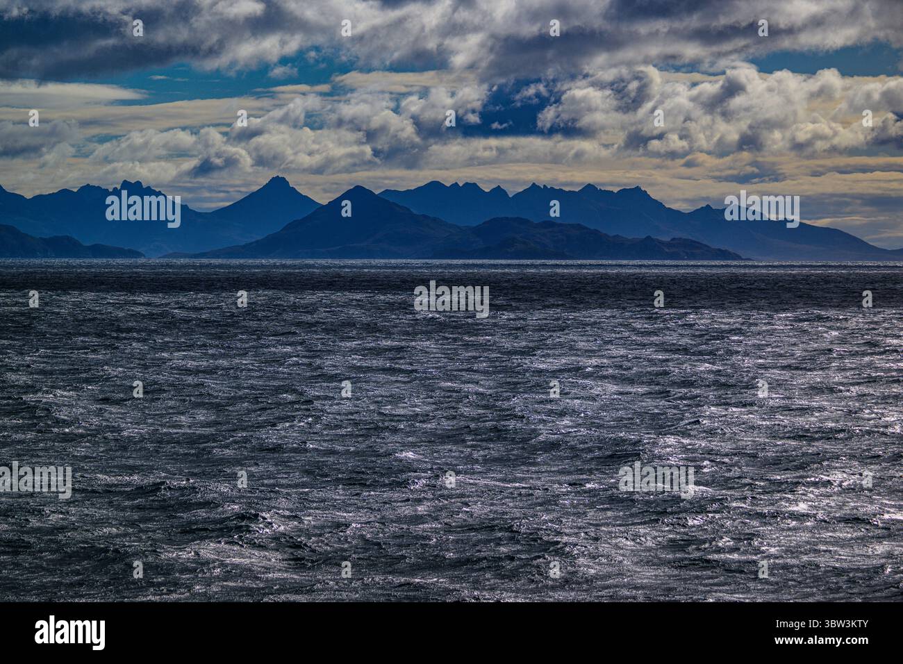 Le isole intorno a Capo Horn, Capo Horn, provincia di Antártica Chilena, Cile, Foto Stock