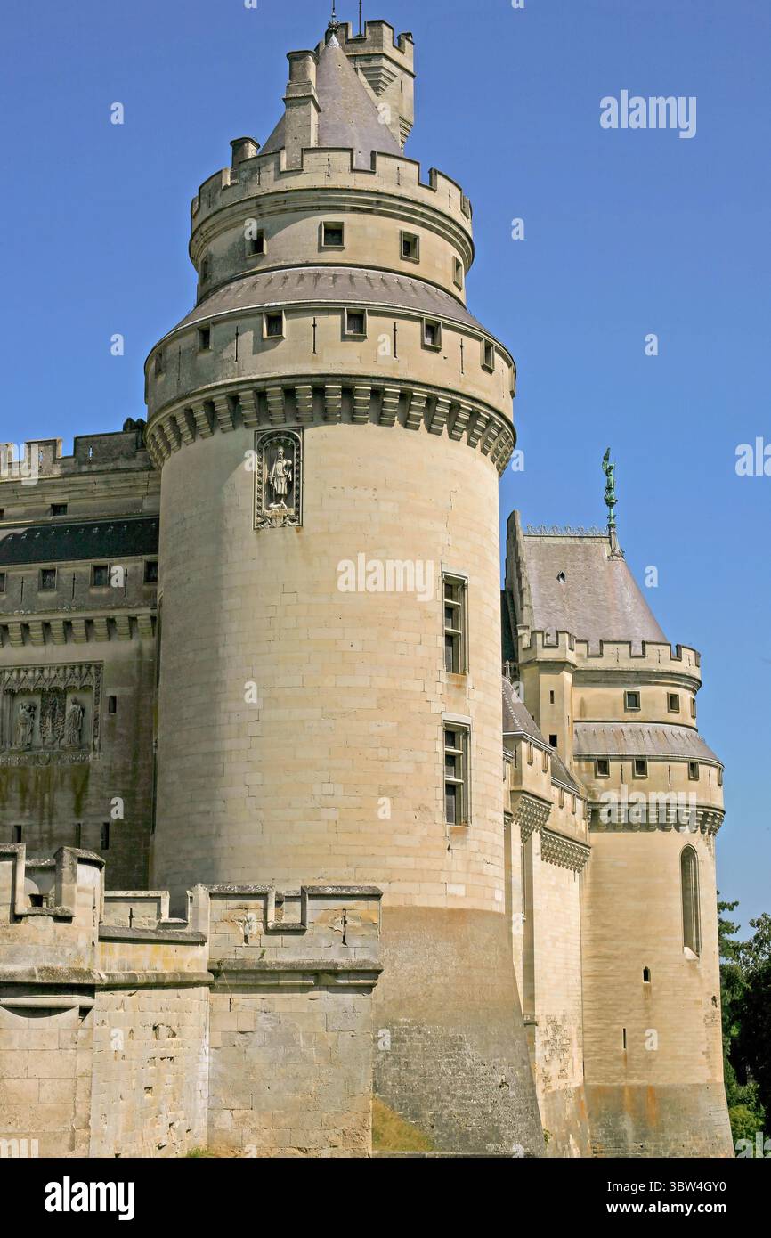 Castelli e forti francesi Foto Stock