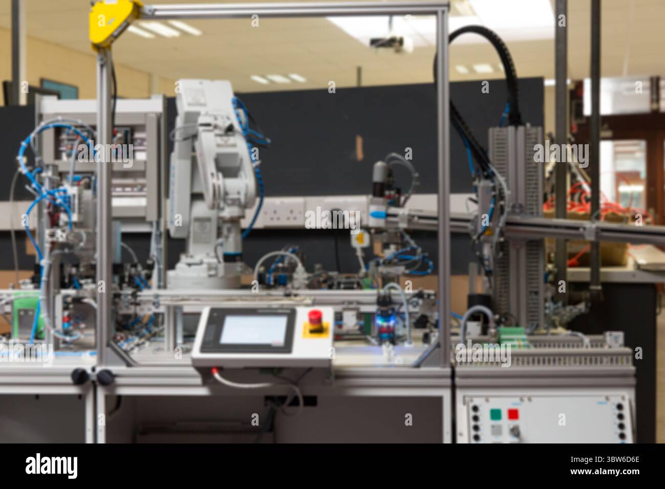 Vista della macchina nel settore Foto Stock