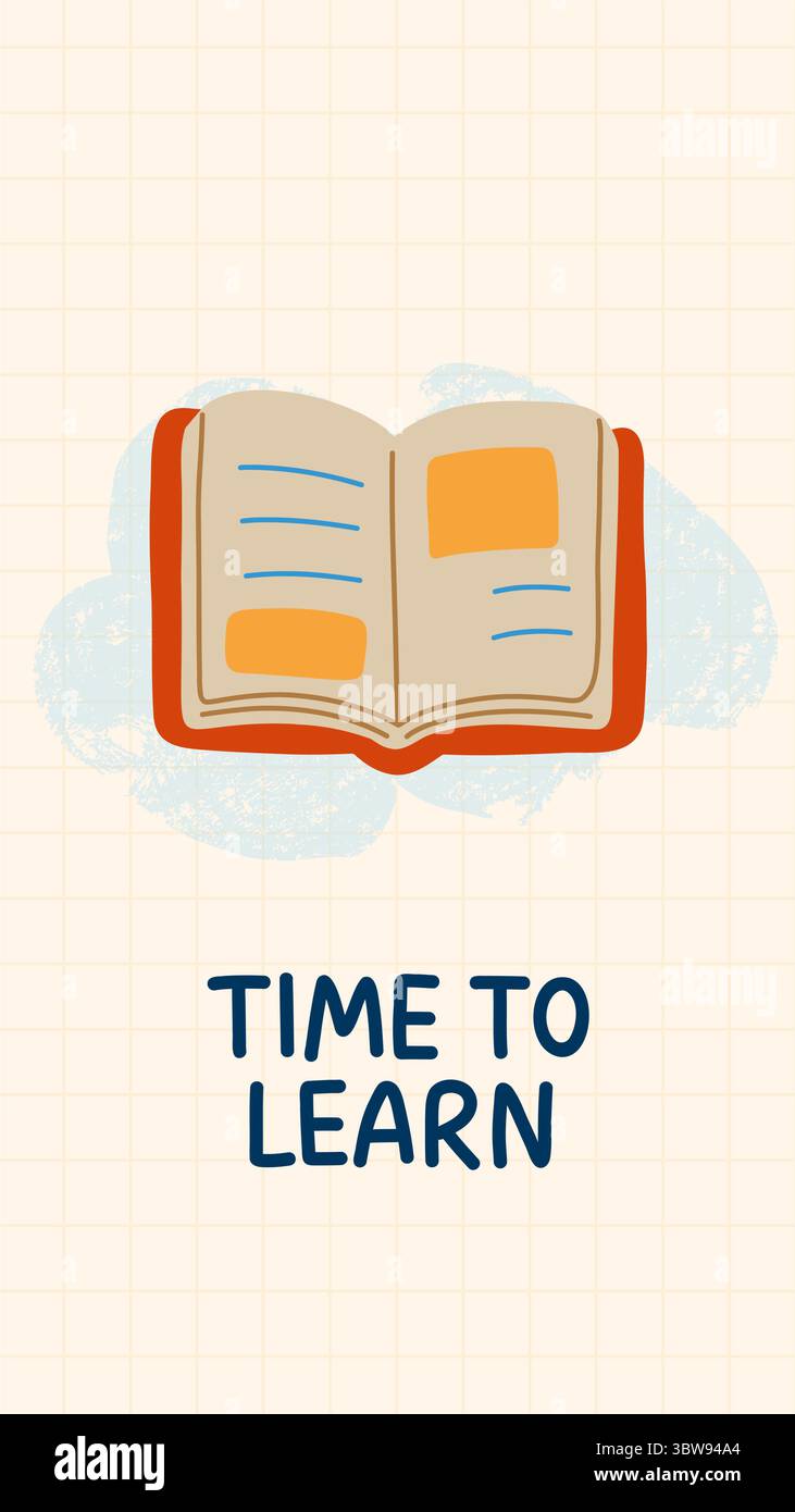 Illustrazione vettoriale con libro aperto e lettere a mano per imparare. Ideale per materiali didattici, promozioni scolastiche, poster, temi di lettura Illustrazione Vettoriale Illustrazione vettoriale con libro aperto e lettere a mano per imparare. Ideale per materiali didattici, promozioni scolastiche, poster, temi di lettura Illustrazione Vettoriale