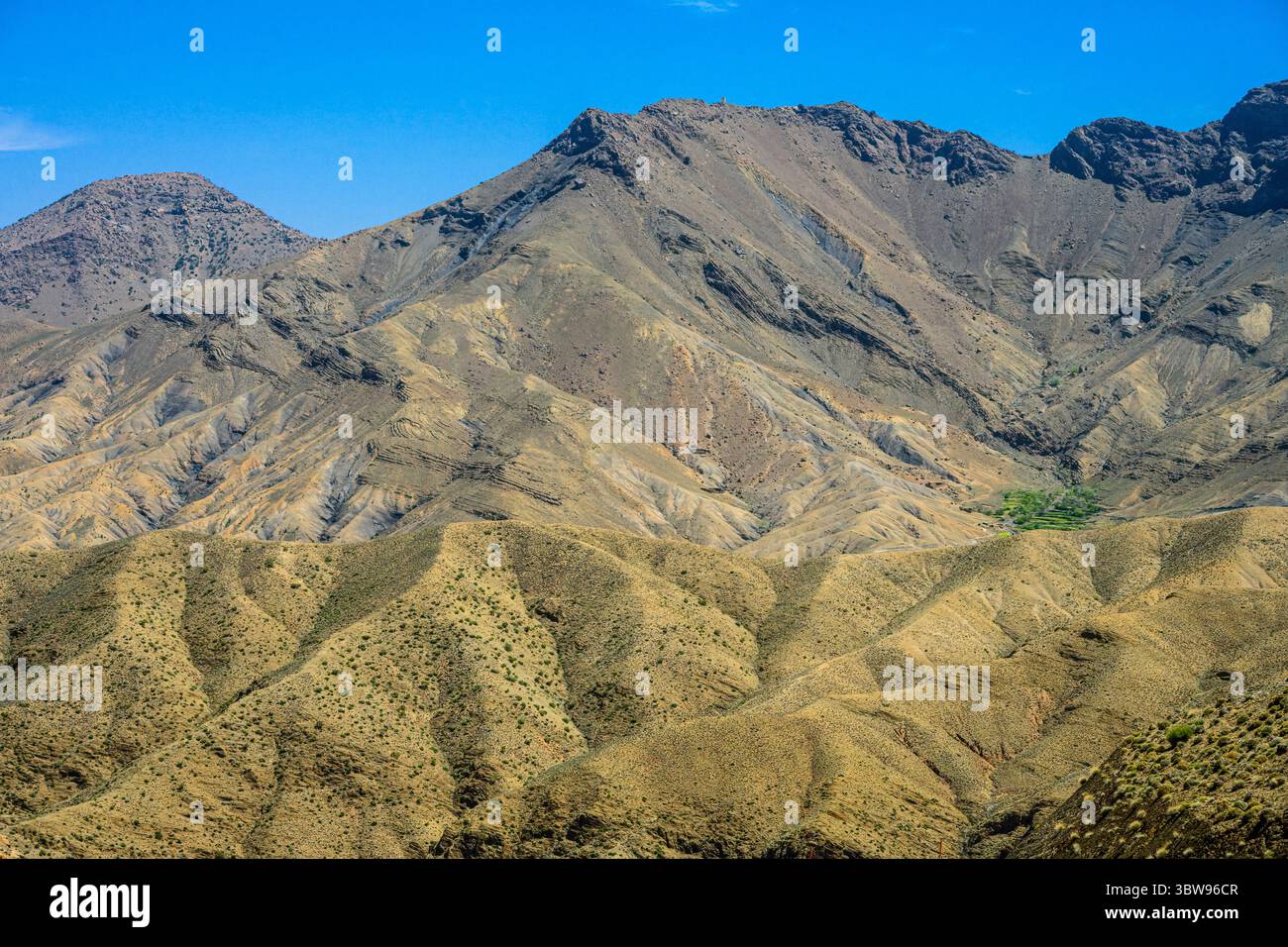Valle di Ziz, passo tizi n’Tichka, alto Atlante, Marocco Foto Stock