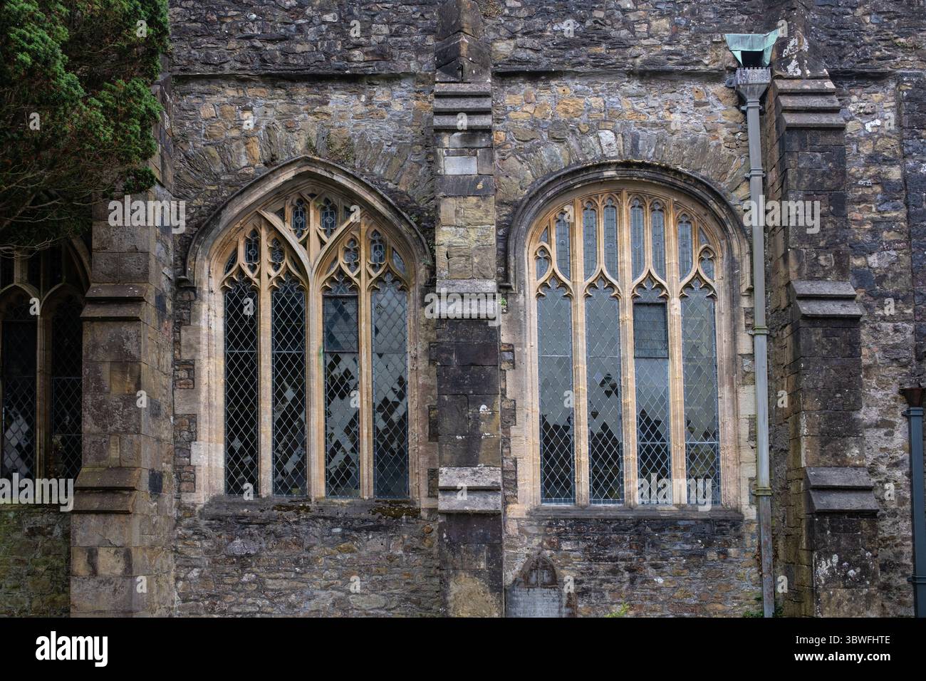 St Marys Church Haverfordwest Pembrokeshire West Wales UK Foto Stock