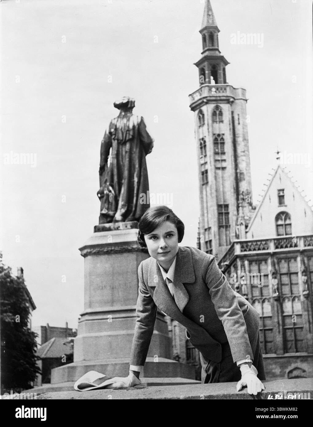 Audrey Hepburn Roman Holiday Photoshoot (immagine di credito: © Movie Star News via ZUMA Press Wire Service) Foto Stock