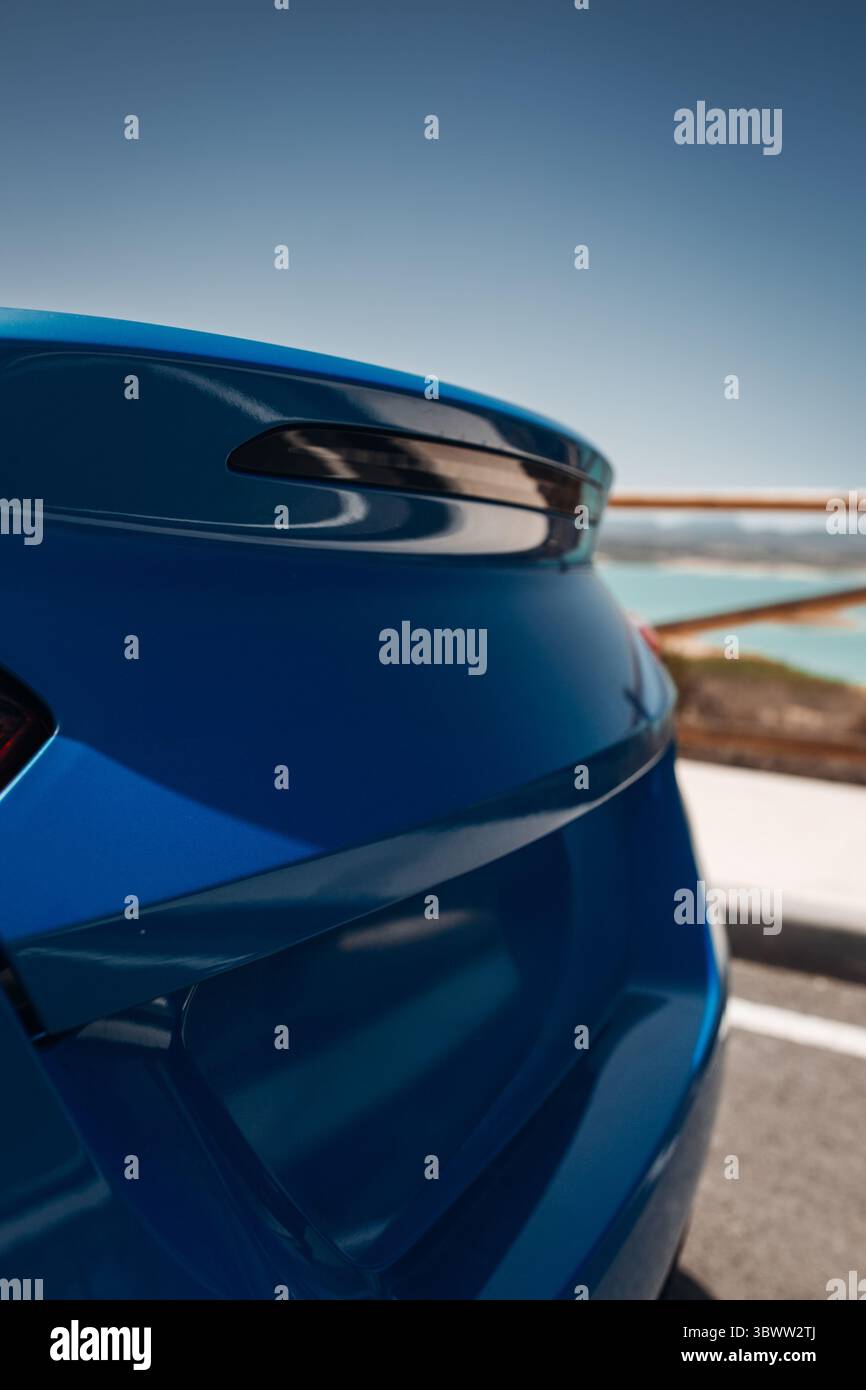 Aramox Spoiler Da Tetto In ABS Nero Lucido Per Auto, Ala Posteriore Universale Stile Carbonio - Modifica Estetica Sportiva Per Migliorare Stabilità E Ridurre La Resistenza - 3