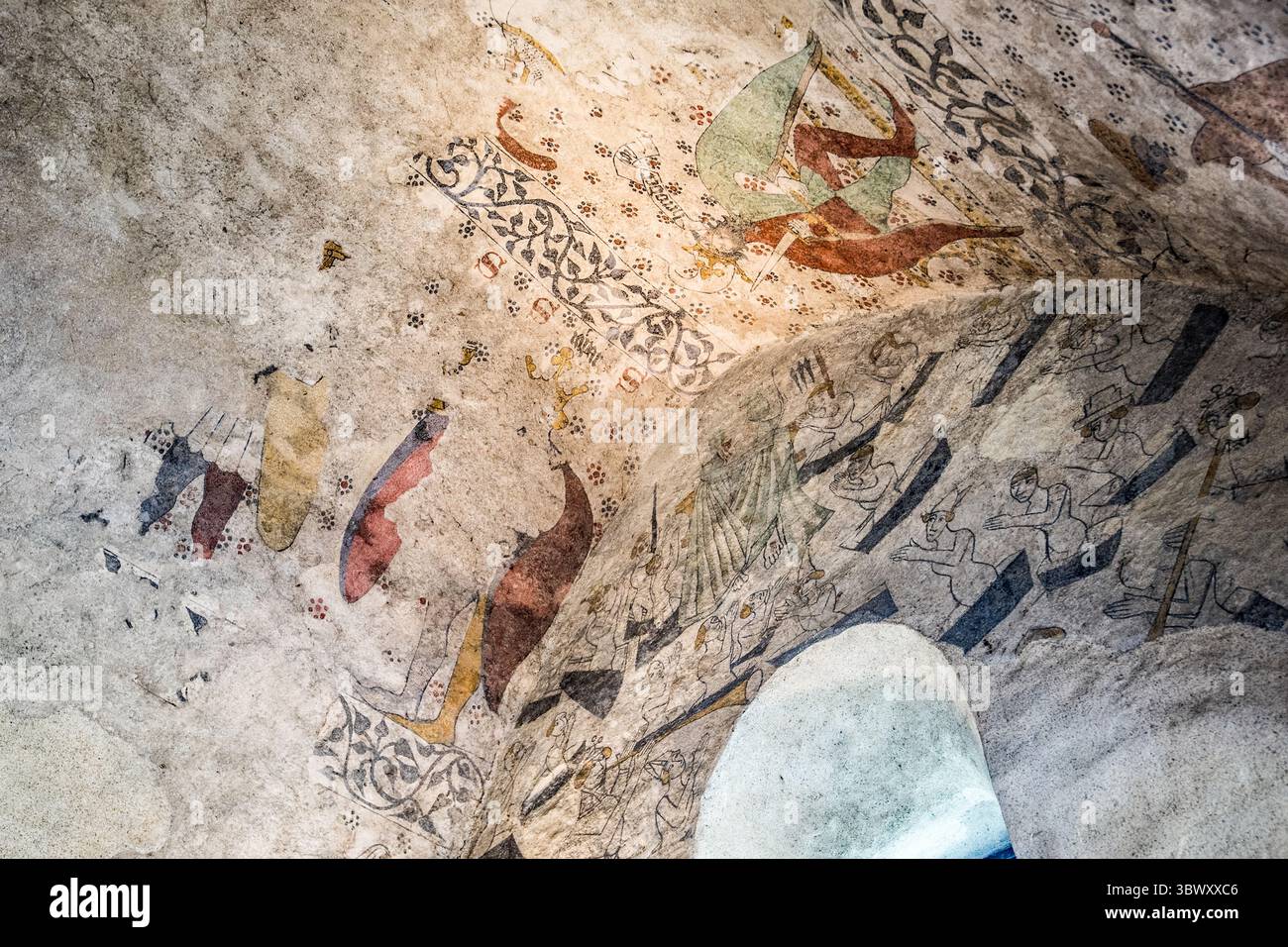 Cappella dei pescatori (francese: Chapelle-ès-Pêcheurs, Jèrriais: Chapelle ès Pêtcheurs ) una piccola cappella situata accanto alla chiesa di San Brelade a St lade Jersey Foto Stock