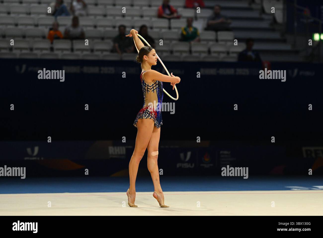 Essen, Germania. 17 luglio 2025. Anastasia Simakova (Deutschland) ginnastica ritmica - FISU World University Games Estate 2025, 17.07.2025 foto: Eibner-Pressefoto/ Hoepner crediti: dpa/Alamy Live News Foto Stock