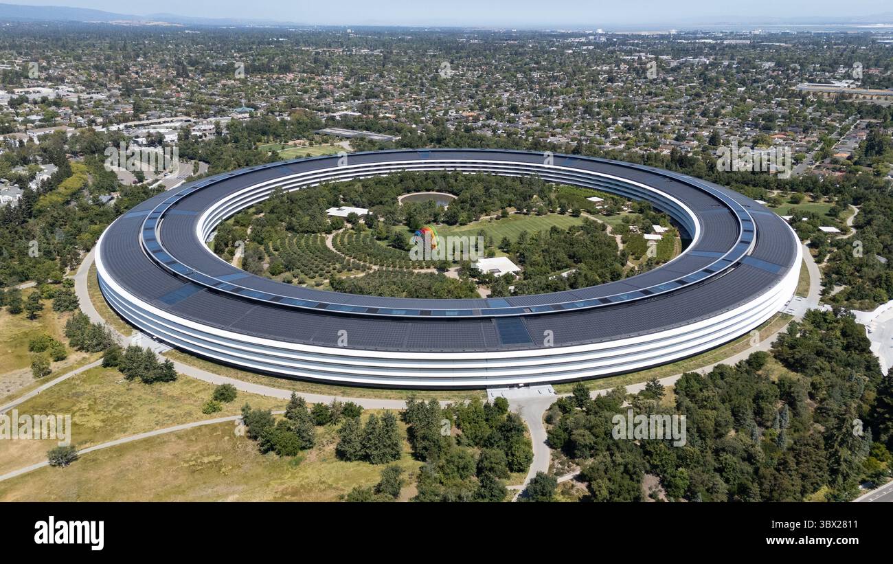 Apple Park, One Apple Park Way, Cupertino, CA 95014 Foto Stock