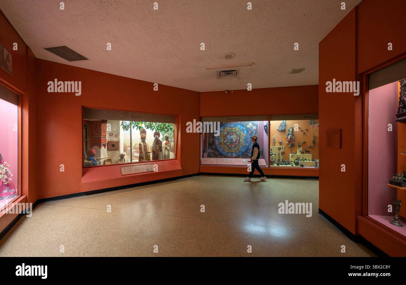 New York, USA - 24 aprile 2023: Vista interna del Museo di storia naturale di New York. Foto Stock