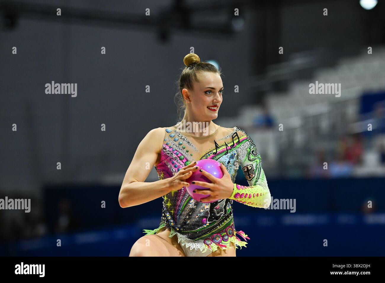 Essen, Germania. 17 luglio 2025. Margarita Kolosov (Deutschland) ginnastica ritmica - FISU World University Games Estate 2025, 17.07.2025 foto: Eibner-Pressefoto/ Hoepner crediti: dpa/Alamy Live News Foto Stock