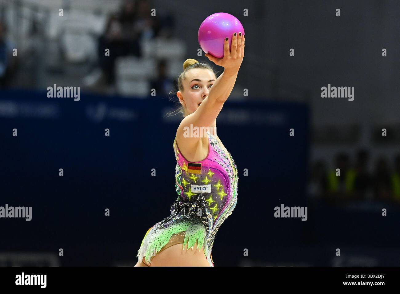 Essen, Germania. 17 luglio 2025. Margarita Kolosov (Deutschland) ginnastica ritmica - FISU World University Games Estate 2025, 17.07.2025 foto: Eibner-Pressefoto/ Hoepner crediti: dpa/Alamy Live News Foto Stock