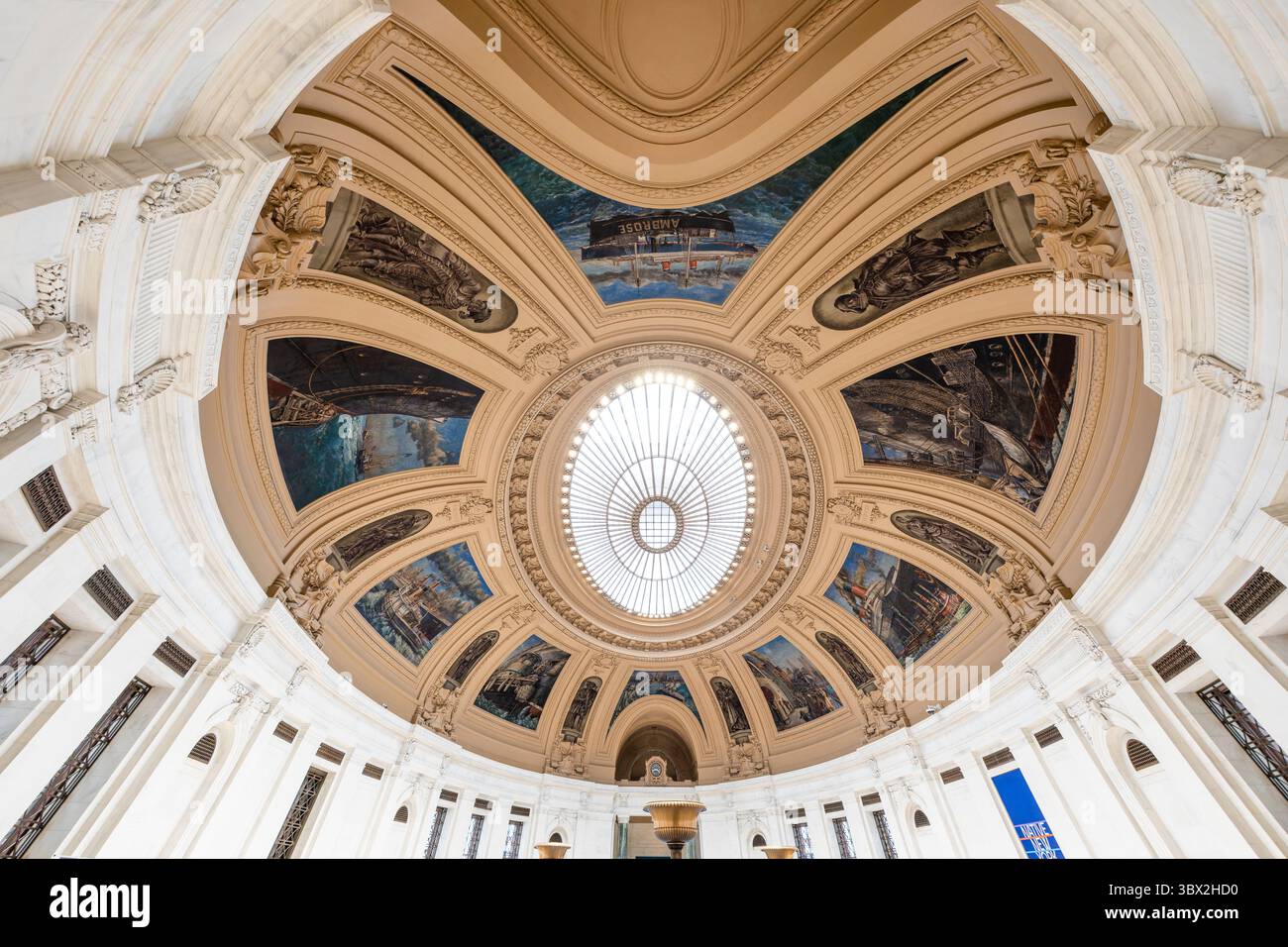 New York, USA - 24 aprile 2023: Museo nazionale degli indiani d'America a New York. Foto Stock