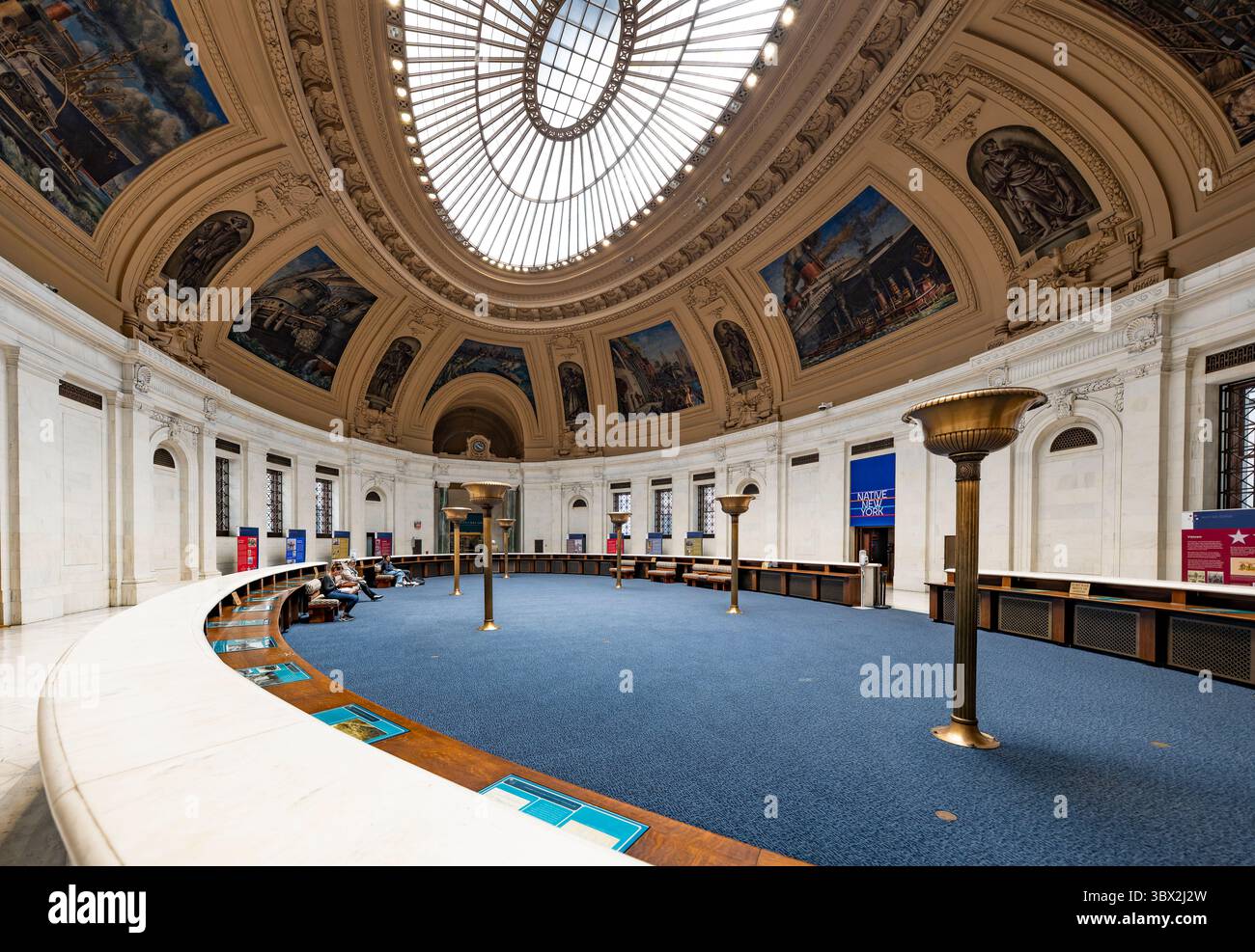 New York, USA - 24 aprile 2023: Museo nazionale degli indiani d'America a New York. Foto Stock