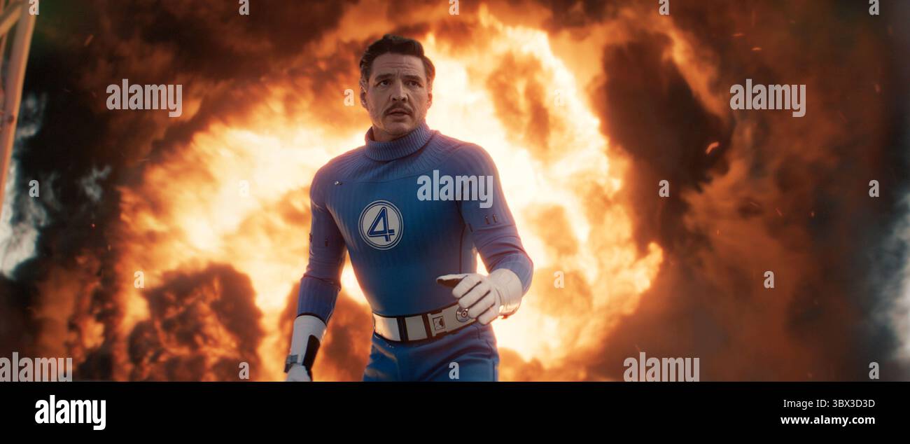 I fantastici quattro Pedro Pascal Foto Stock