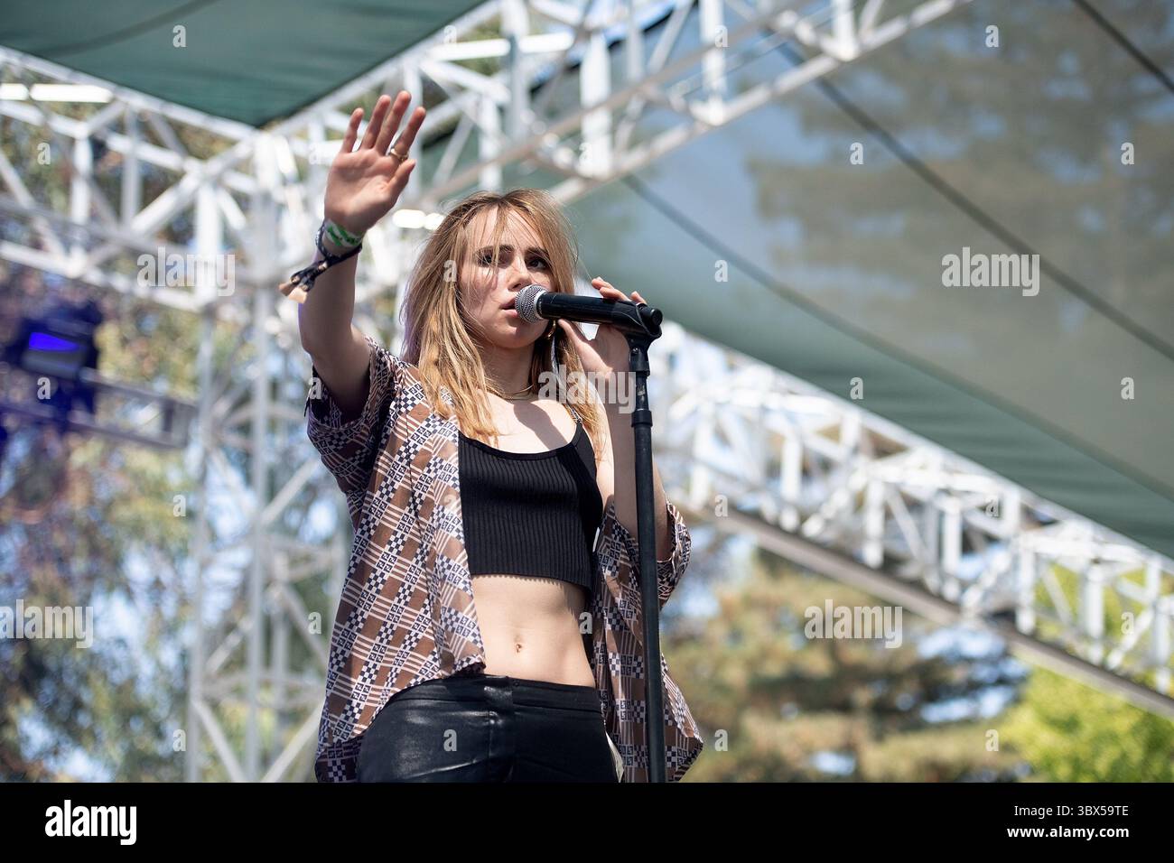 3 settembre 2021, Napa, CA, USA: Waterhouse si esibisce al BottleRock Napa Valley Music Festival 2021 al Napa Valley Expo il 3 settembre 2021 a Napa, California. (Immagine di credito: © imageSPACE tramite ZUMA Press Wire) Foto Stock