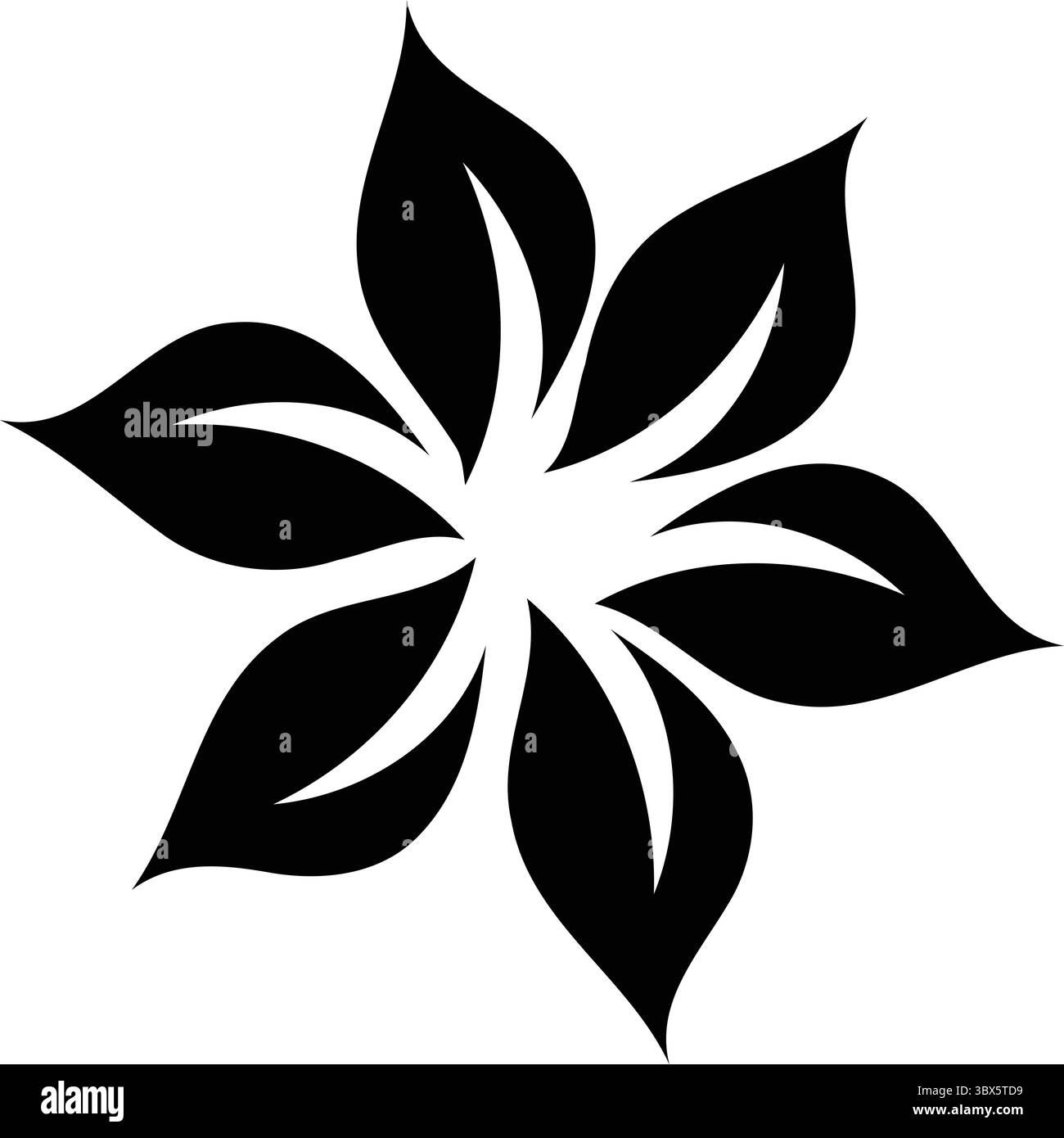 "Illustrazione elegante dei fiori" Illustrazione Vettoriale