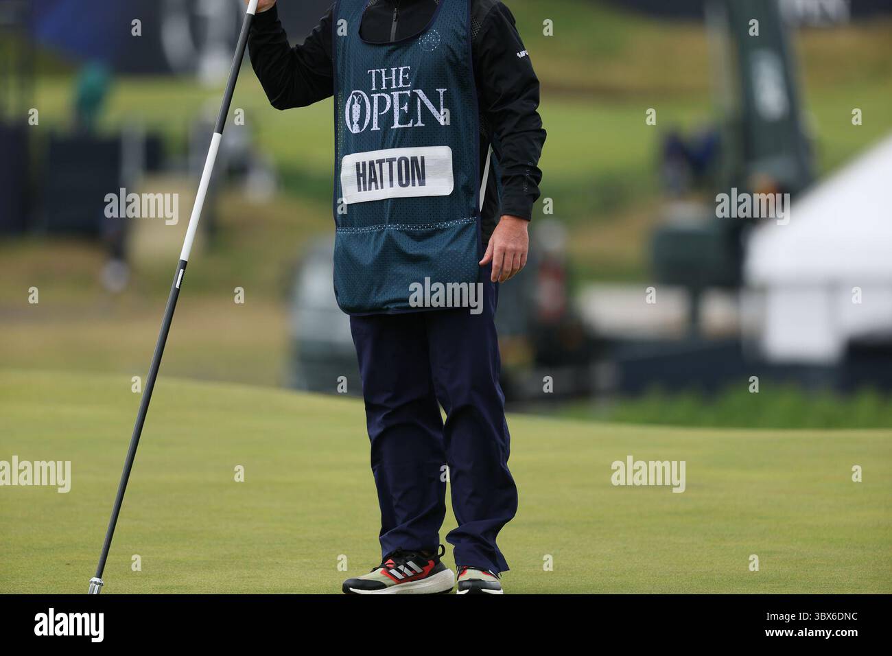 In uscita il giorno finale di prove del 153° Open Golf Championship al Royal Portrush Desmond Loughery pacemaker press Credit: MB Media Solutions/Alamy Live News Foto Stock