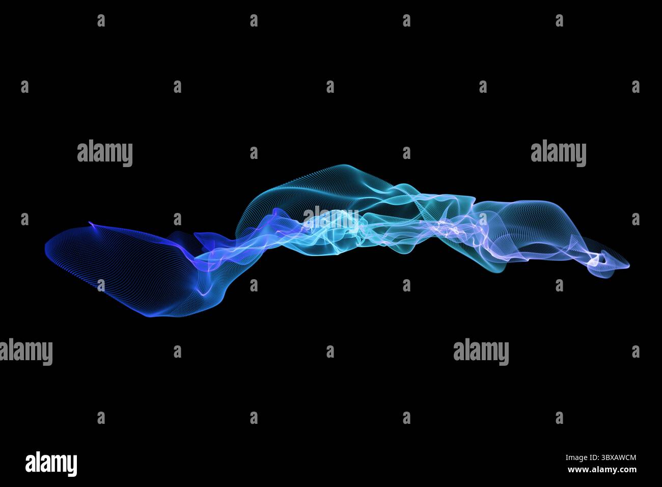 Sfondo blu nero brillante Foto Stock