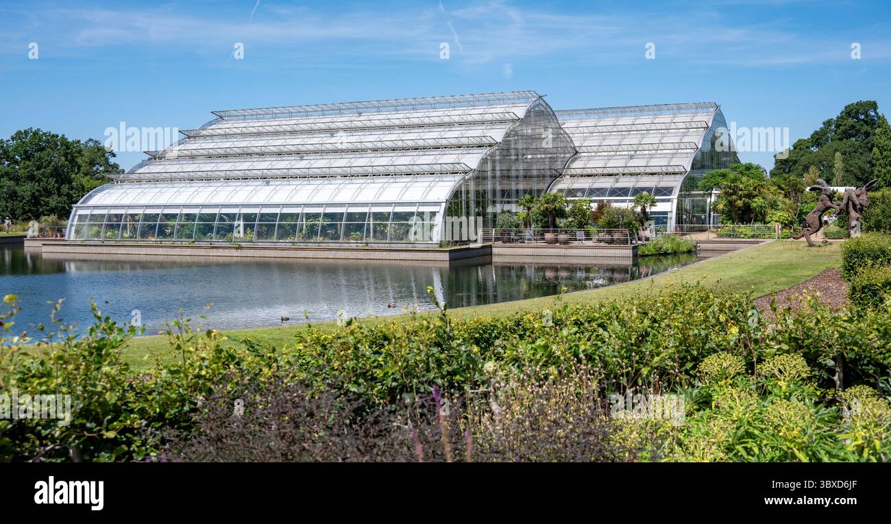 The Glasshouse, RHS Gardens, Wisley, Surrey, Inghilterra Foto Stock